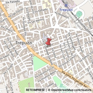 Mappa Via Regina Elena, 55, 73019 Trepuzzi, Lecce (Puglia)