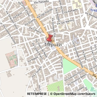 Mappa Largo Margherita, 64, 73019 Trepuzzi, Lecce (Puglia)