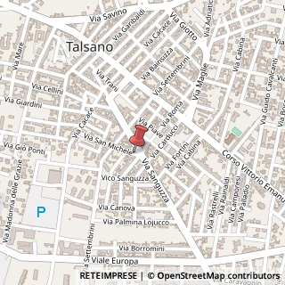 Mappa Via San Michele, 102, 74122 Taranto, Taranto (Puglia)