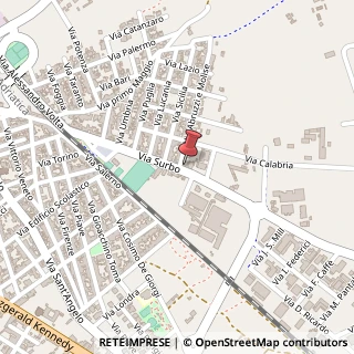 Mappa Via Surbo, 50, 73019 Trepuzzi, Lecce (Puglia)