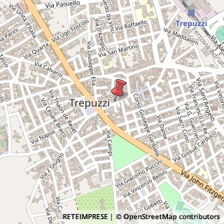 Mappa Corso Umberto I, 64, 73019 Trepuzzi, Lecce (Puglia)