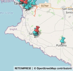 Mappa Viale Pio XII, 74122 Taranto TA, Italia (6.083)