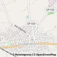 Karte Guagnano