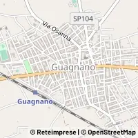 Mapa Guagnano