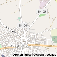 Map Guagnano
