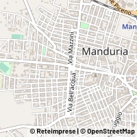 Mapa Manduria