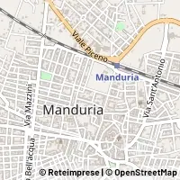 Mapa Manduria