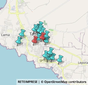Mappa Via Matilde Serao, 74122 Taranto TA, Italia (1.258)