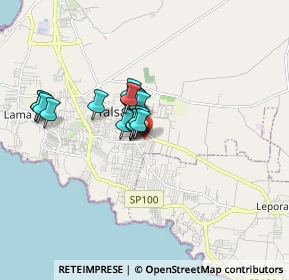 Mappa Via Matilde Serao, 74122 Taranto TA, Italia (1.2035)
