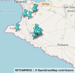 Mappa Via Matilde Serao, 74122 Taranto TA, Italia (2.50833)