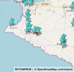 Mappa Via Matilde Serao, 74122 Taranto TA, Italia (5.27471)