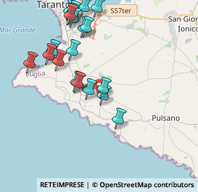 Mappa Via Matilde Serao, 74122 Taranto TA, Italia (4.5445)