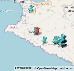 Mappa Via Matilde Serao, 74122 Taranto TA, Italia (5.0235)