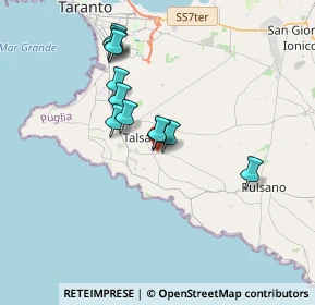 Mappa Via Matilde Serao, 74122 Taranto TA, Italia (3.27833)