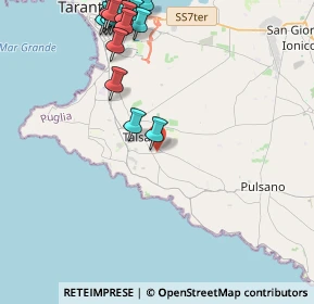 Mappa Via Matilde Serao, 74122 Taranto TA, Italia (6.0075)