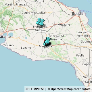 Mappa Via A. de Ferraris, 74024 Manduria TA, Italia (4.12692)
