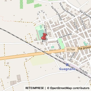 Mappa Piazza Carlo Alberto Dalla Chiesa, 4, 73010 Guagnano, Lecce (Puglia)