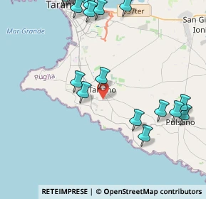 Mappa Viale Europa, 74122 Taranto TA, Italia (6.088)