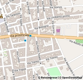 Mappa Via Toselli, 73010 Guagnano LE, Italia (0.10769)