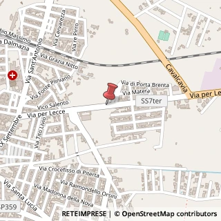 Mappa Via per lecce 80, 74024 Manduria, Taranto (Puglia)
