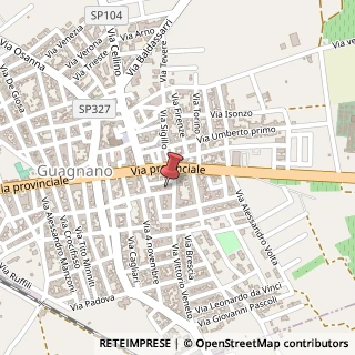 Mappa Via Battisti, 1, 73010 Guagnano, Lecce (Puglia)