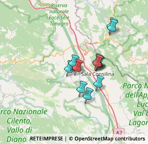 Mappa Via Facofano, 84039 Prato Perillo SA, Italia (5.5875)