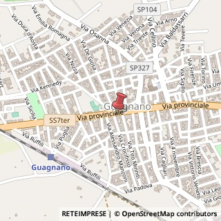 Mappa Via Provinciale, 137, 73010 Guagnano, Lecce (Puglia)