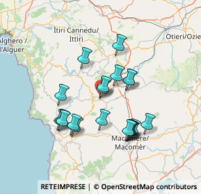 Mappa Via Pinna Parpaglia, 07018 Pozzomaggiore SS, Italia (13.535)