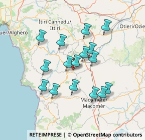 Mappa Via Pinna Parpaglia, 07018 Pozzomaggiore SS, Italia (13.32)