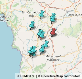 Mappa Via Pinna Parpaglia, 07018 Pozzomaggiore SS, Italia (11.8425)