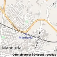Hartă Manduria