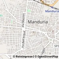Hartă Manduria