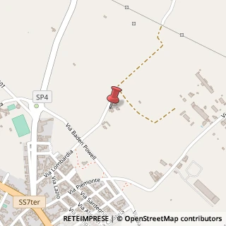 Mappa Via Lombardia Contrada Masseria Pulita, 73012 Campi Salentina, Lecce (Puglia)