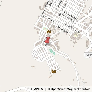 Mappa Via Segneri, 14, 75012 Bernalda, Matera (Basilicata)