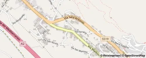 Mappa Sala Consilina