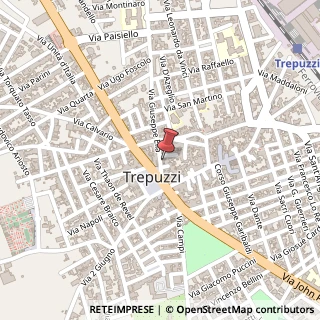 Mappa Via Giuseppe Elia, 13, 73019 Trepuzzi, Lecce (Puglia)