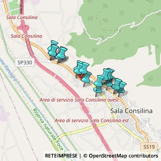Mappa Via Pentinello, 84036 Sala Consilina SA, Italia (0.7335)