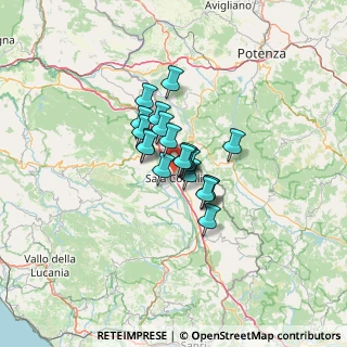 Mappa Via Pentinello, 84036 Sala Consilina SA, Italia (7.8955)
