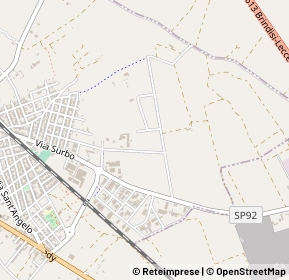 Mappa 73100 Trepuzzi LE, Italia (0.40769)
