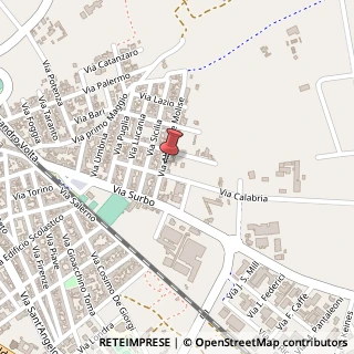 Mappa Via Abruzzi e Molise, 16, 73019 Trepuzzi, Lecce (Puglia)