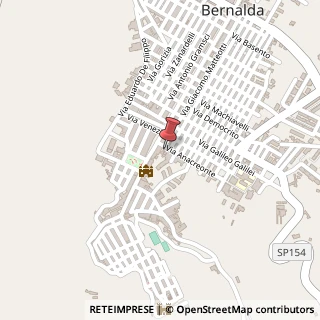 Mappa Via Anacreonte, 4, 75012 Bernalda, Matera (Basilicata)