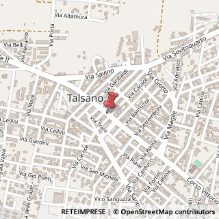 Mappa Via Michele Rosi, 24, 74122 Taranto, Taranto (Puglia)