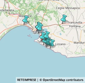 Mappa Via Trani, 74122 Taranto TA, Italia (8.27455)