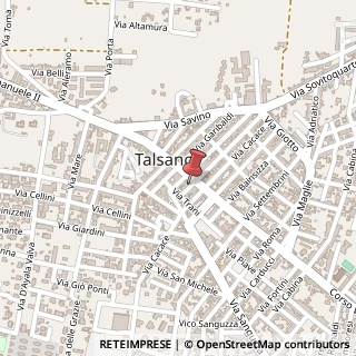 Mappa Via Regina Elena (Talsano),  166, 74029 Taranto, Taranto (Puglia)
