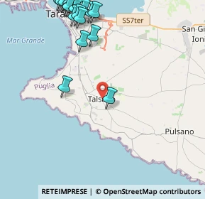 Mappa Via Trani, 74122 Taranto TA, Italia (6.31947)