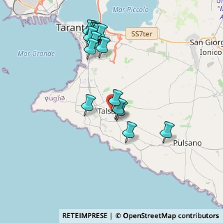 Mappa Via Trani, 74122 Taranto TA, Italia (4.30353)