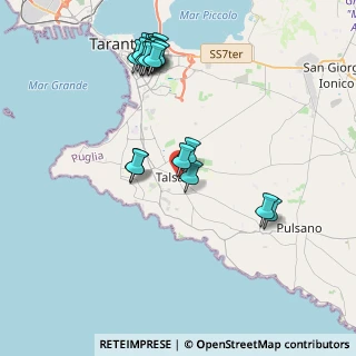 Mappa Via Trani, 74122 Taranto TA, Italia (4.576)