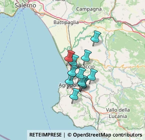 Mappa SS 18 km 97.300 N.45, 84047 Capaccio SA (8.61083)