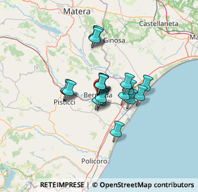 Mappa Via Meucci, 75012 Bernalda MT, Italia (9.1165)
