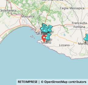 Mappa 74122 Taranto TA, Italia (32.53)